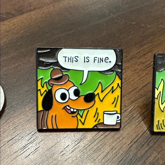 This is Fine Enamel Pins - Picture 3 of 6